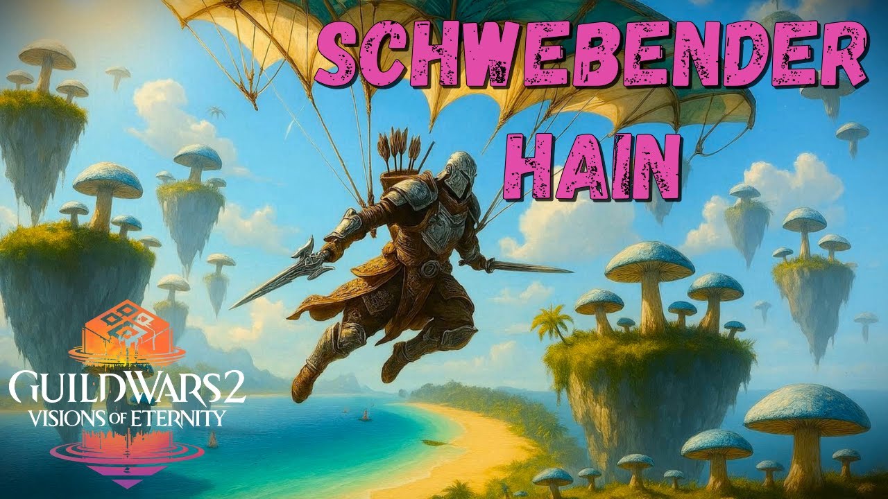 Sprungrätsel - Schwebender Hain + Teleportieren ist unfair Erfolg | Guild Wars 2 Visions of Eternity