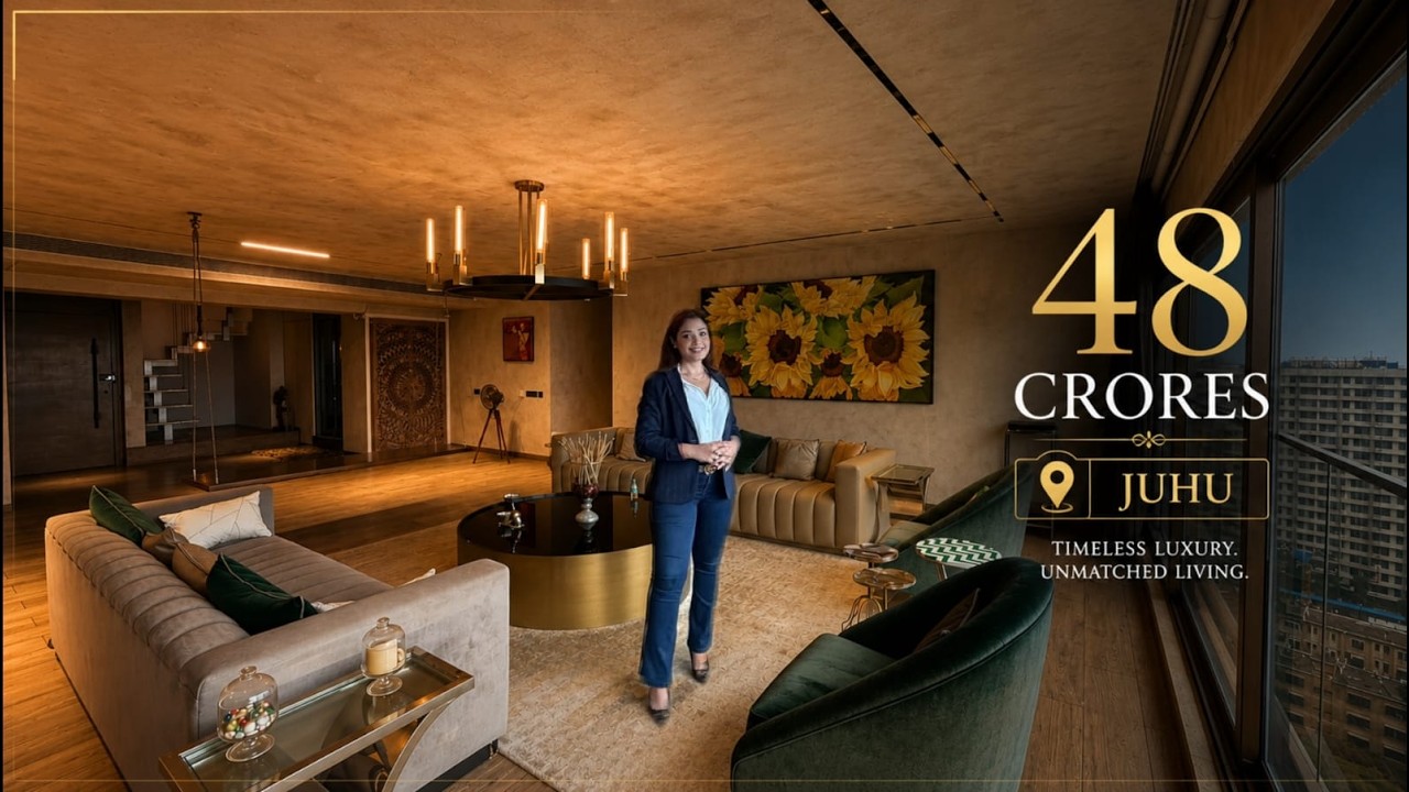 One of Mumbai's Most Extraordinary Penthouses | Full Luxury Property Tour