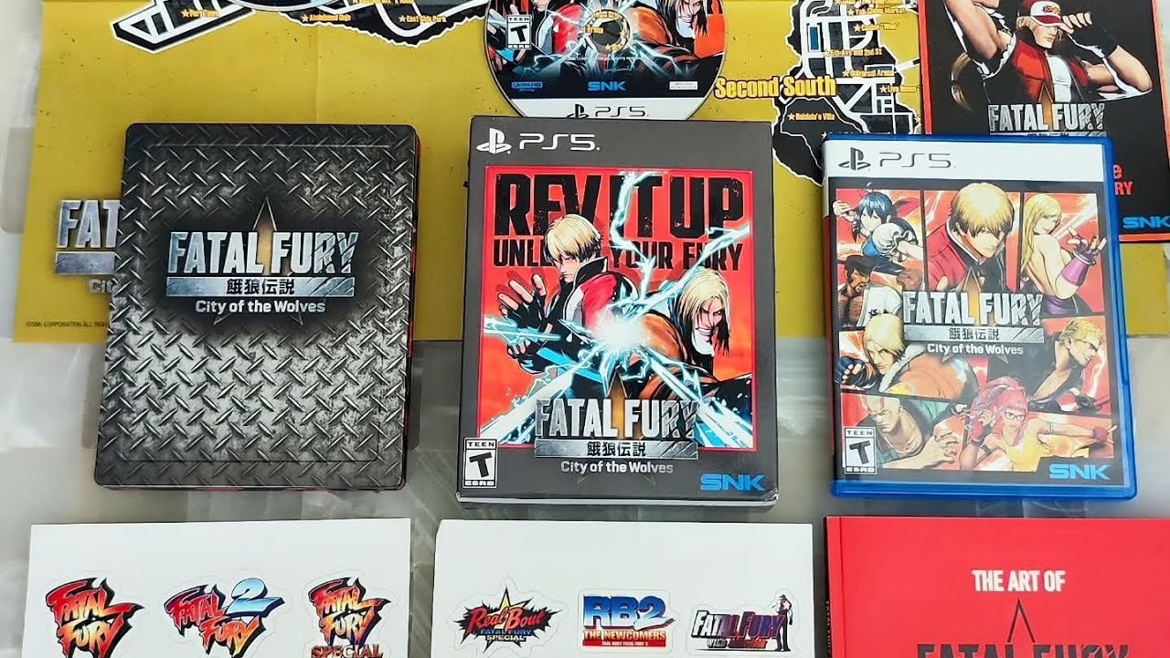 Unboxing en Español - Fatal Fury: City of The Wolves Deluxe Edition