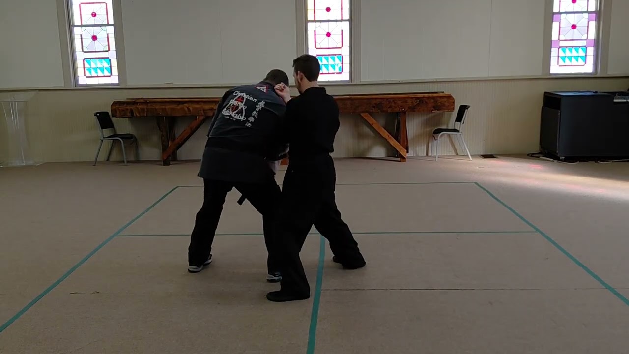 Christian Kenpo - Dominating Wall w/extension