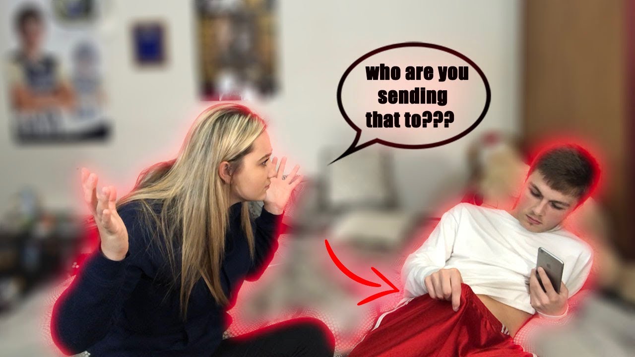 JEALOUS PRANK ON GIRLFRIEND! *HE SENT WHAT!?* (MUST WATCH)