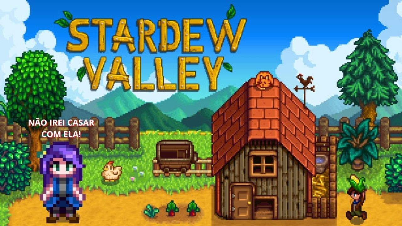 🔴LIVE - Stardew Valley, fazendo a fazenda maldita