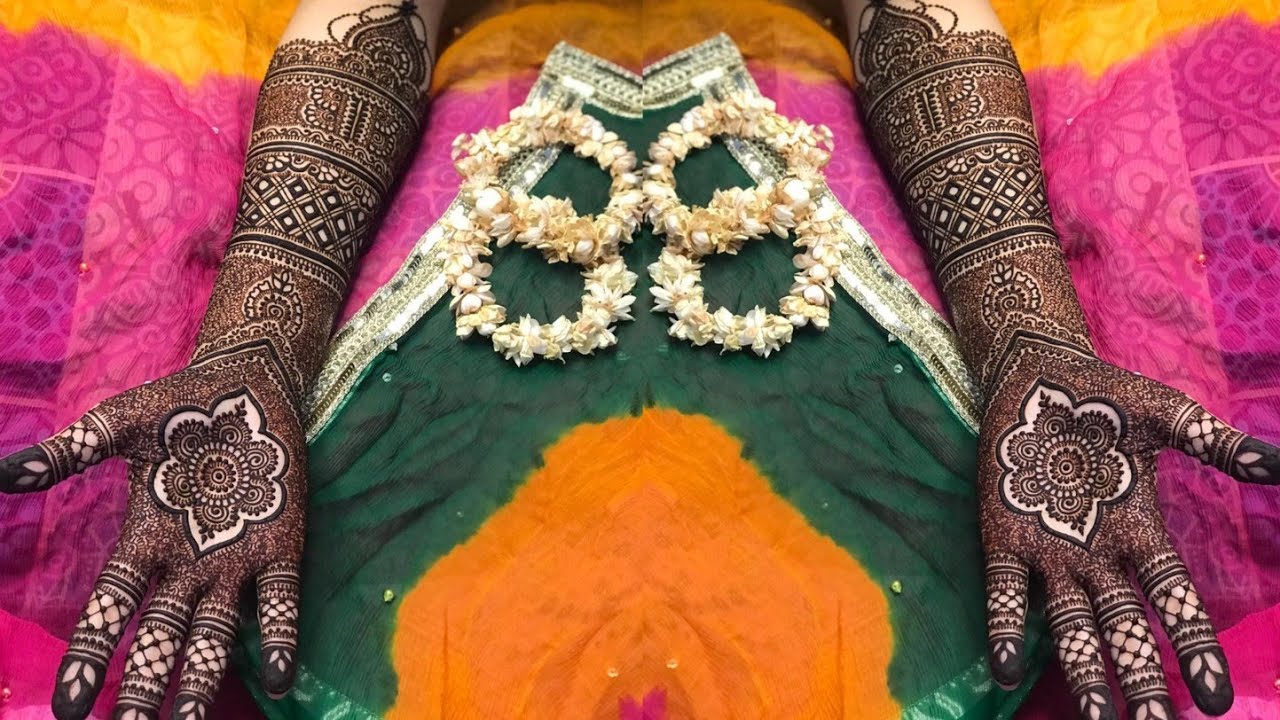 Full Hand Bridal Mehndi | Bareek Mehndi | Latest Design 2020 Part 2