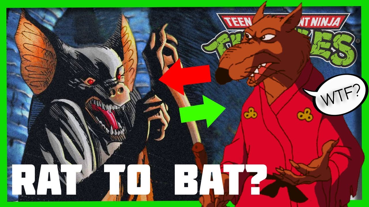 TMNT Master Splinter Turned Into A Bat & Loses His MIND! (Image Comics Moments)