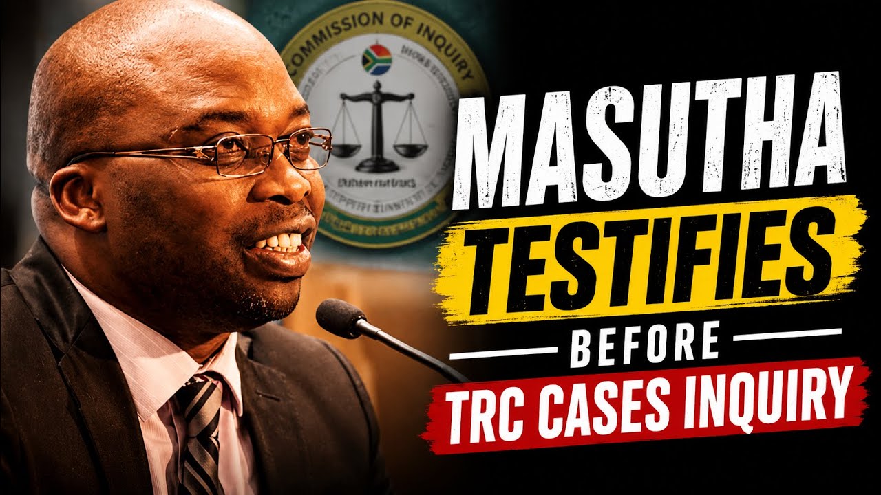 LIVE | TRC Inquiry hears from Ex-Justice Minister Masutha
