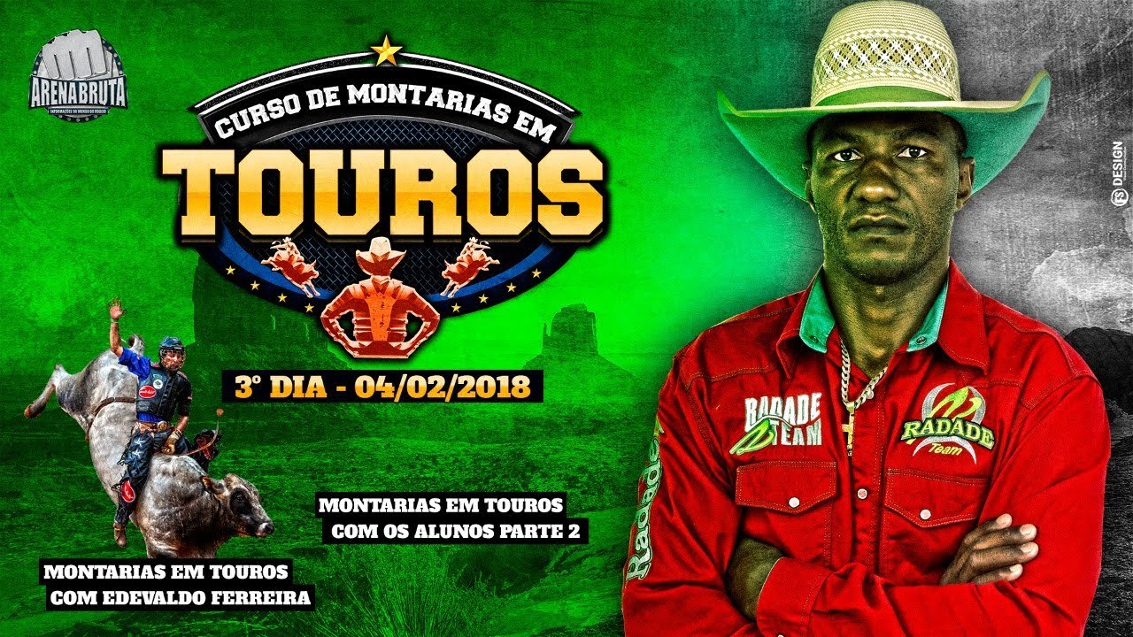Curso de Montarias em Touros - Ademir cândido | Araruna-PR 2018 - 3º Dia