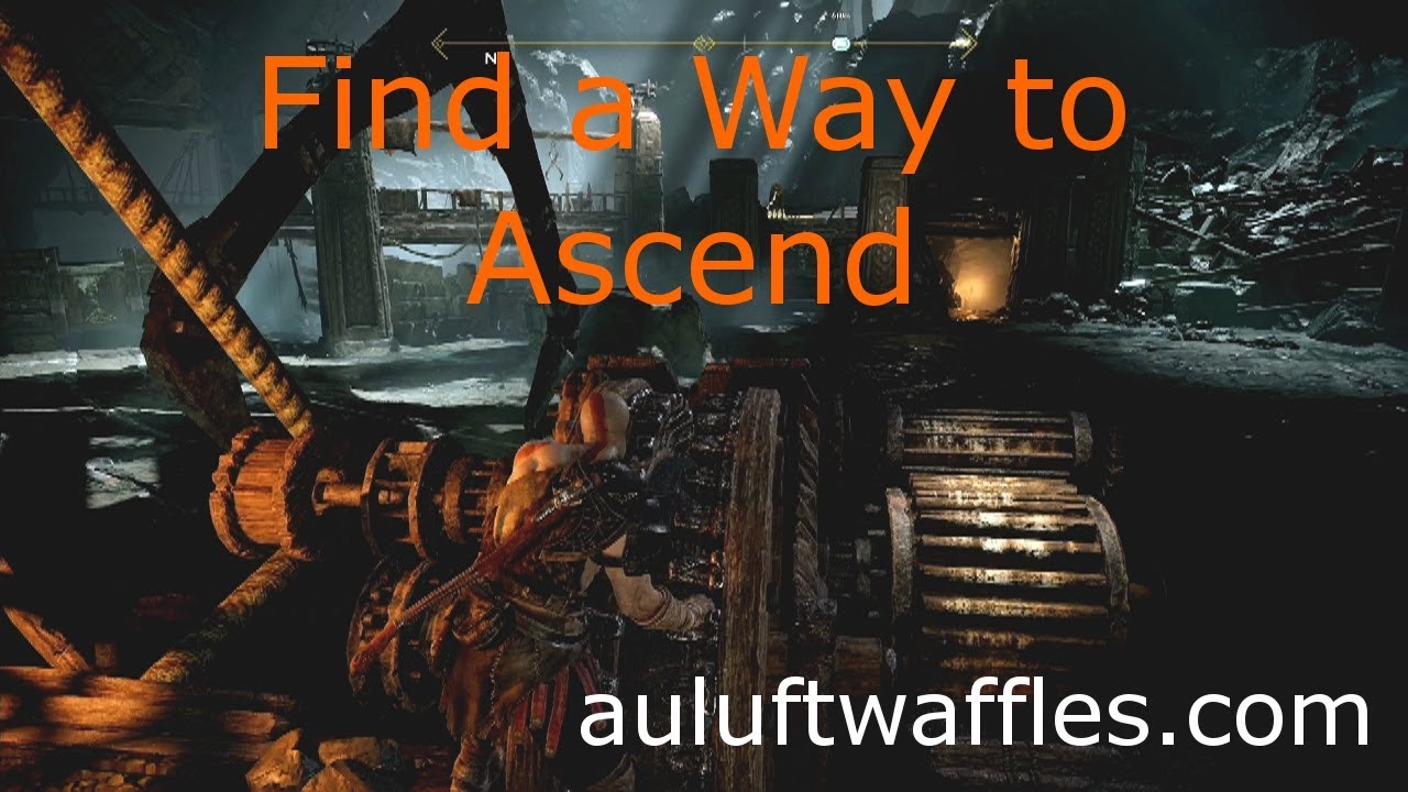 Find a Way to Ascend Inside the Mountain The Journey God of War