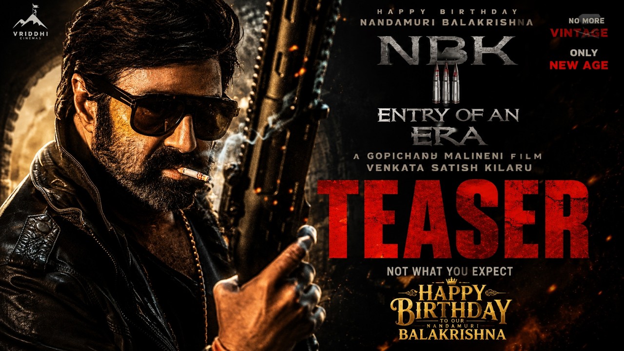 NBK111 - Teaser | Balakrishna First Look Teaser | NBK111 FIRST SONG | #HBDNBK