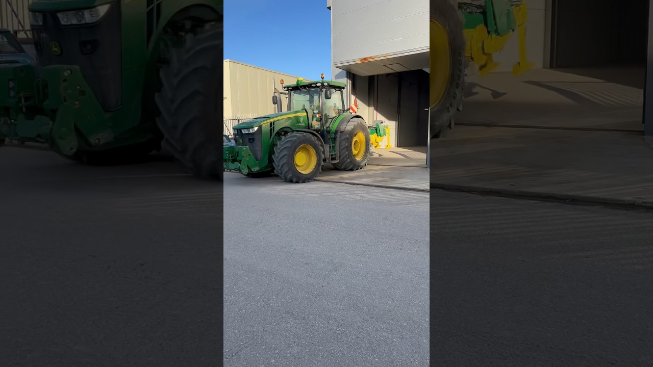 Tractor John Deere 8370R Baabor S320 #johndeere #Baabor