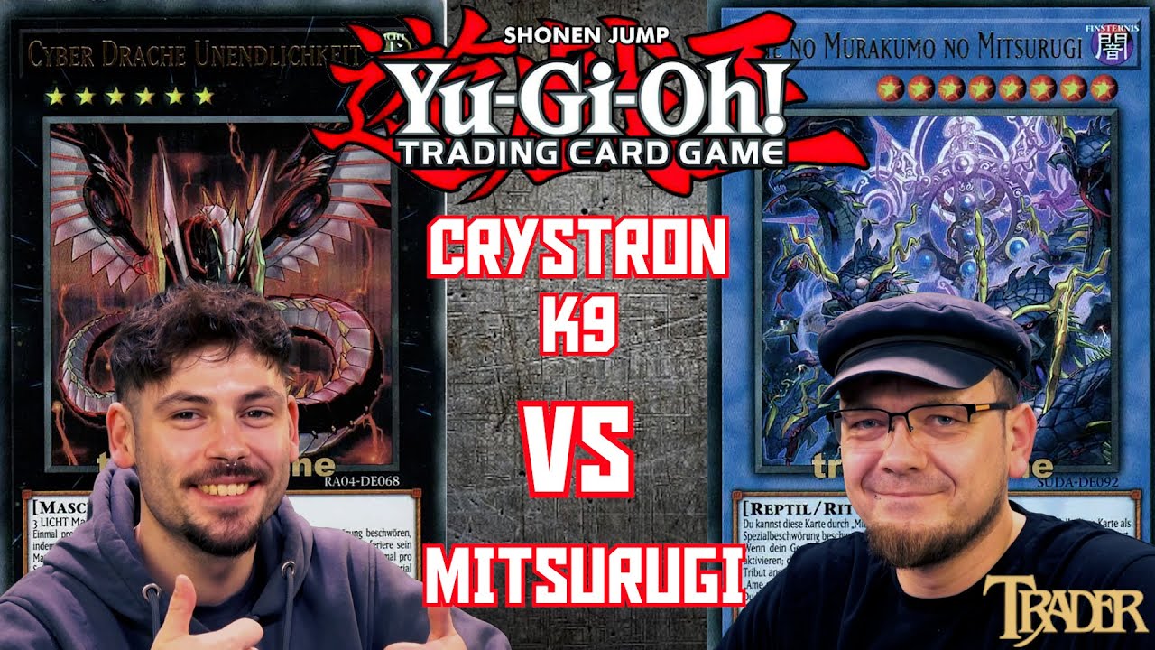 YuGiOh Crystron K9 VS Mitsurugi deutsch | Stream Duell 1037 | Master Duel | Trader 2025