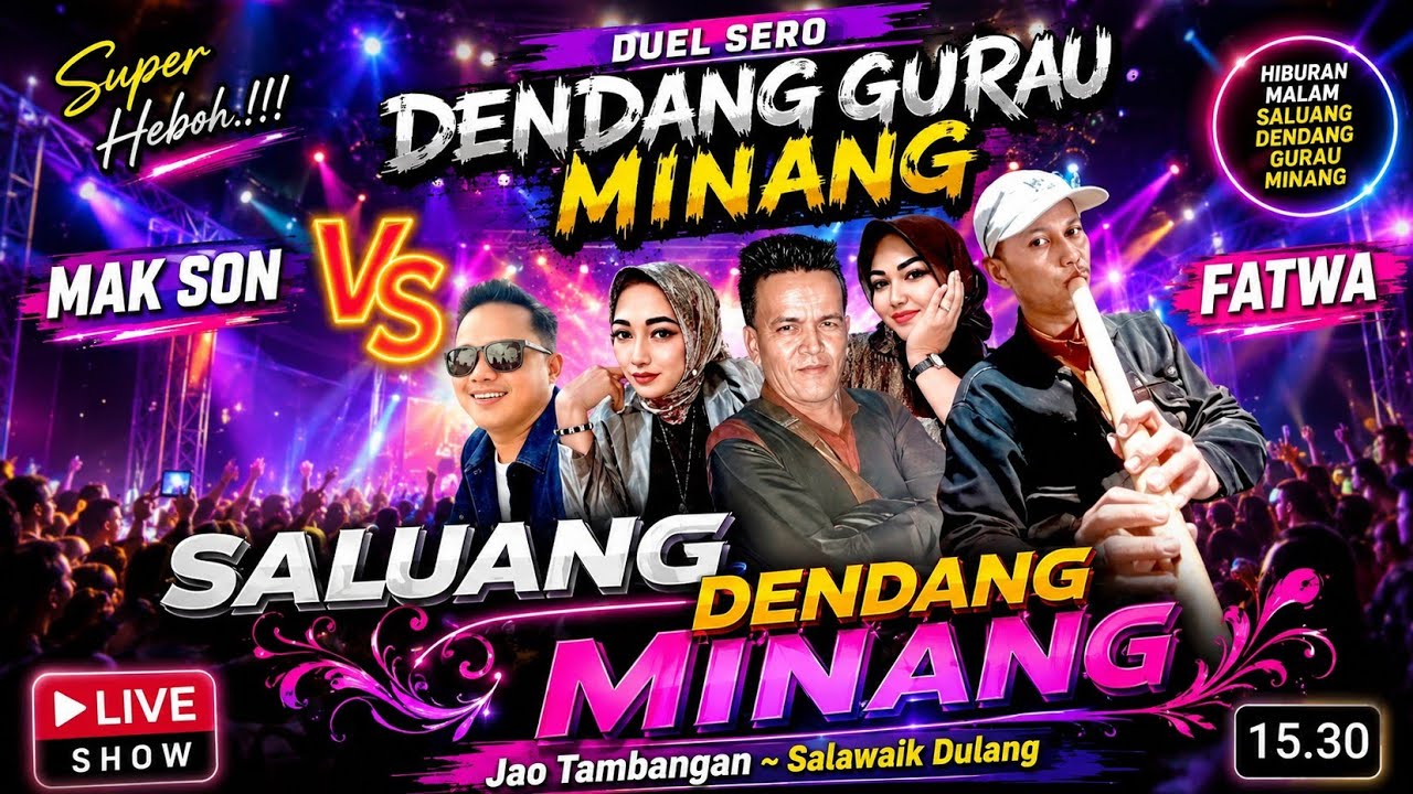 Heboh..🔥Non Stop Duel SERO😂🤣Mak Son Vs Fatwa Jo Wati~Yani Di Koto Tuo Palangki