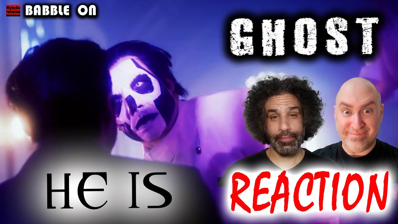 GHOST - HE IS Music Video Reaction #ghostband  #genius #rock #religion #tobiasforge WHAT IS HE? 🔥🔥🔥