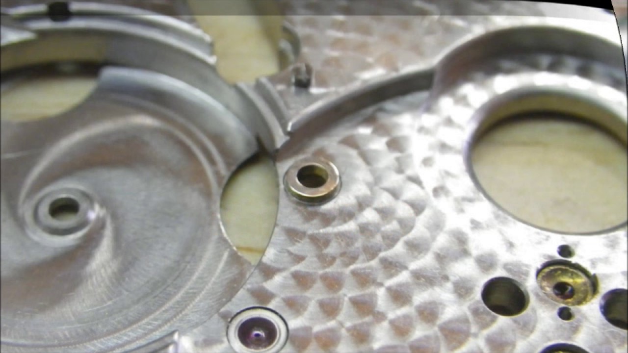 ☆Make a Center Hole For Pocket Watch　　　Quick Repair Guide　　二番車ホゾ穴作成