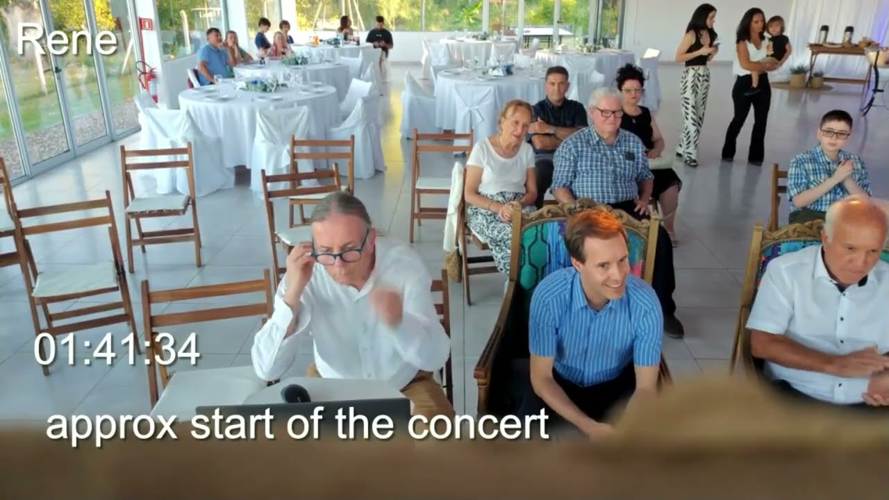 René in concert