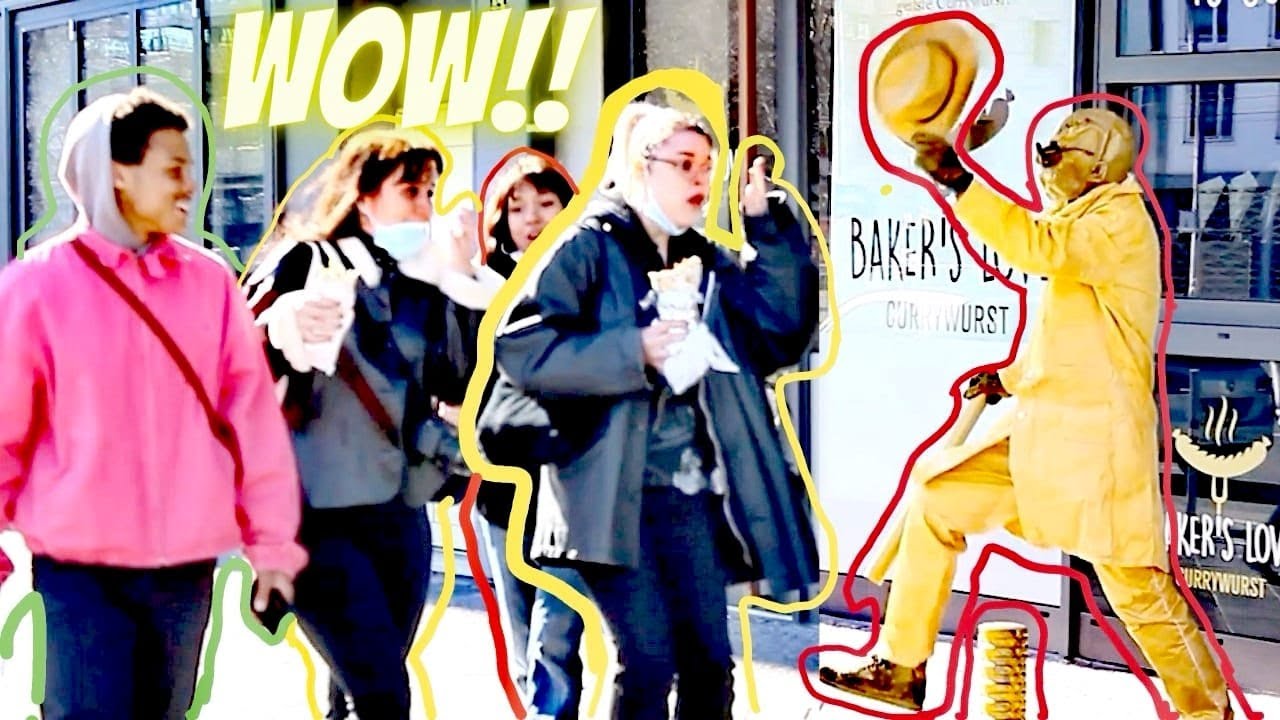 Goldmann HUMAN STATUE PRANK PRAT 2 | NARDOS | Best of Just For Laughs