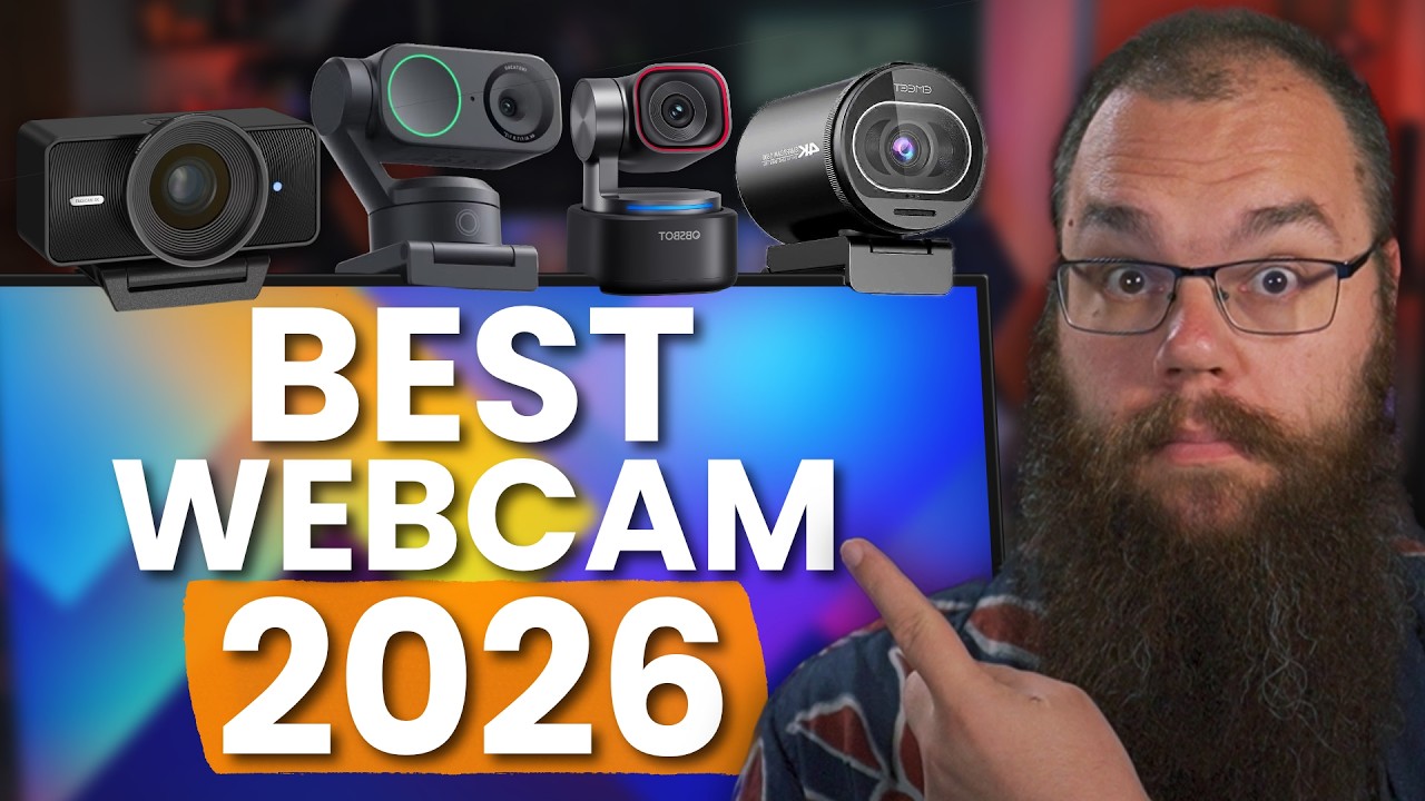 Лучшие веб-камеры для потокового вещания на любой бюджет в 2026 году!