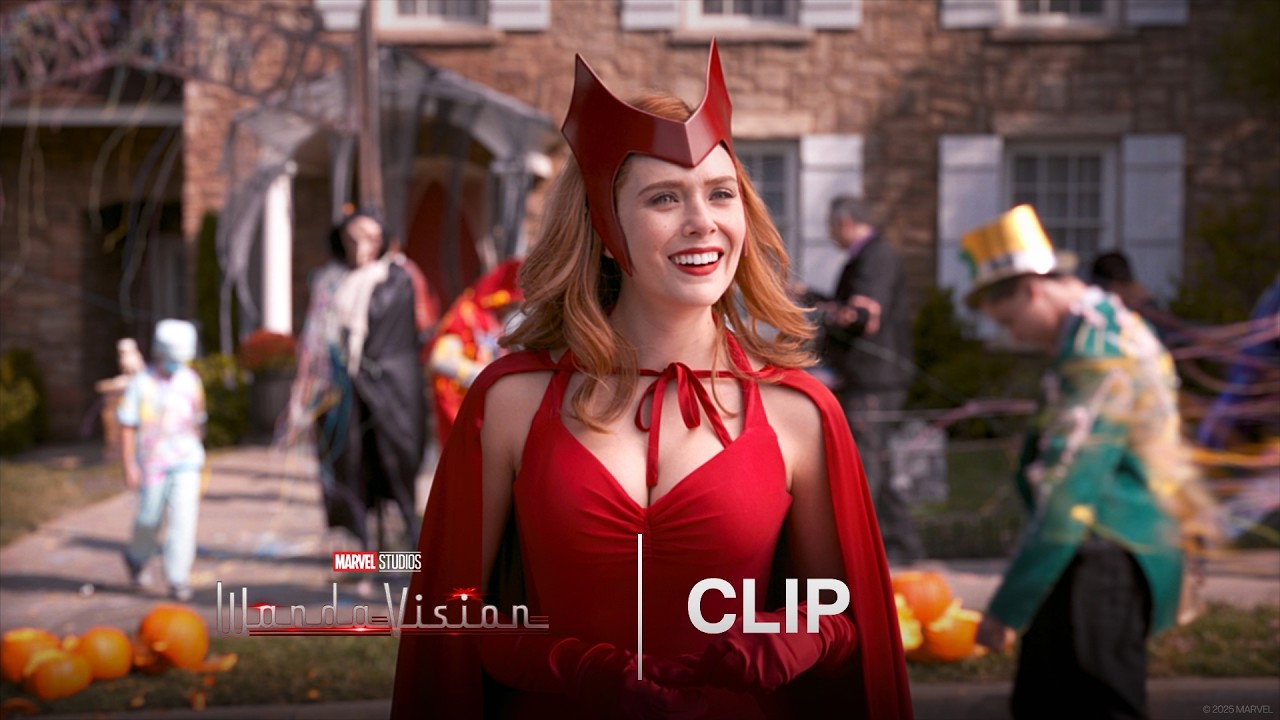 Wanda&rsquo;s Family Celebrates Halloween | WandaVision | Official Clip