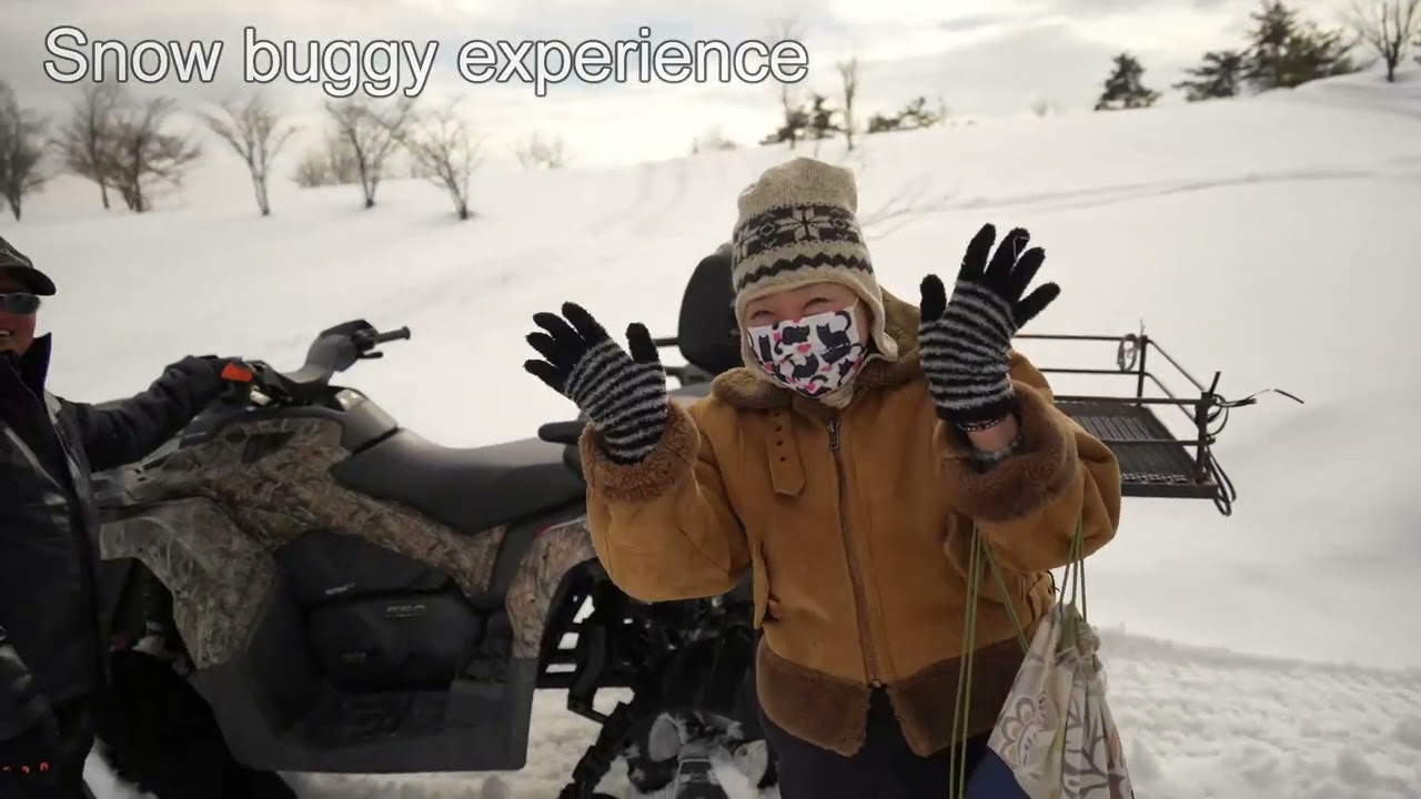 [Virutal tour] Snow activities in Obanazawa City, Yamagata Prefecture. / 山形県尾花沢市スノーアクティビティ