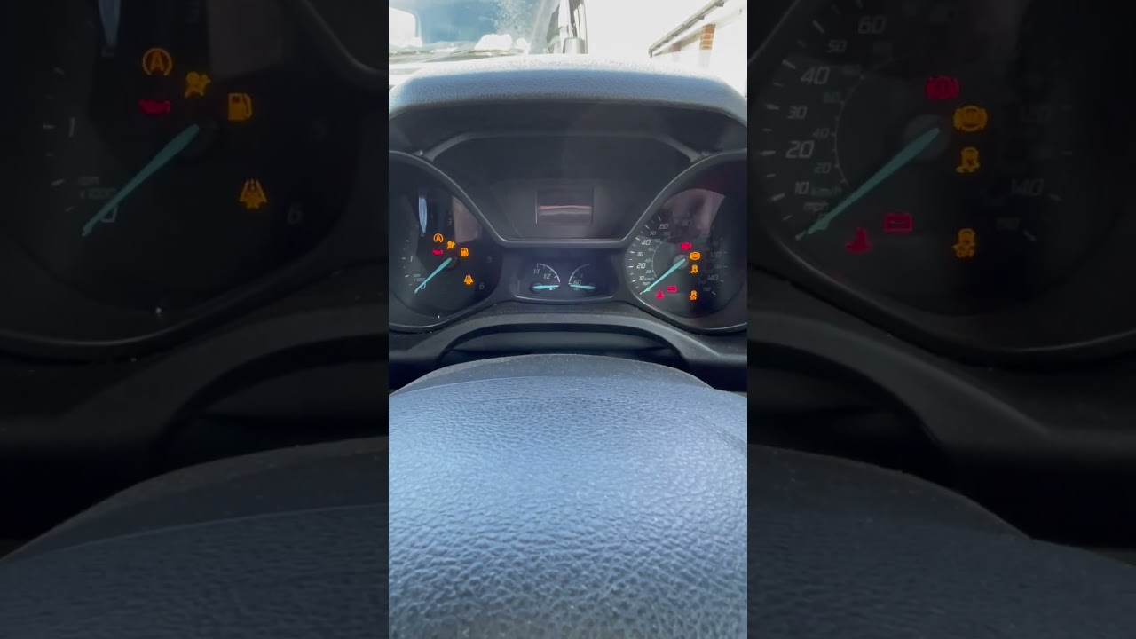 Сервис Ford Transit Connect 2017, сброс индикатора замены масла