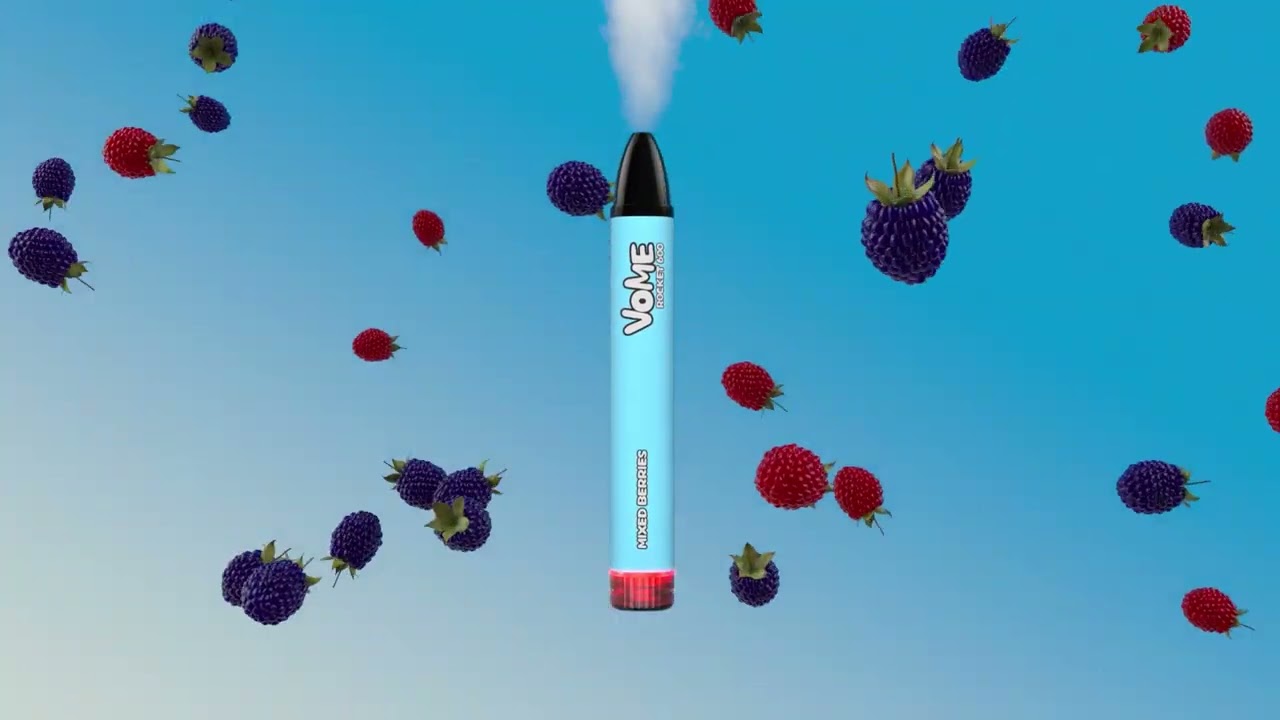 Vome Rocket 600, TPD Version #randmvape #randm #disposablevape #vape #tornado #refillable #dazzle