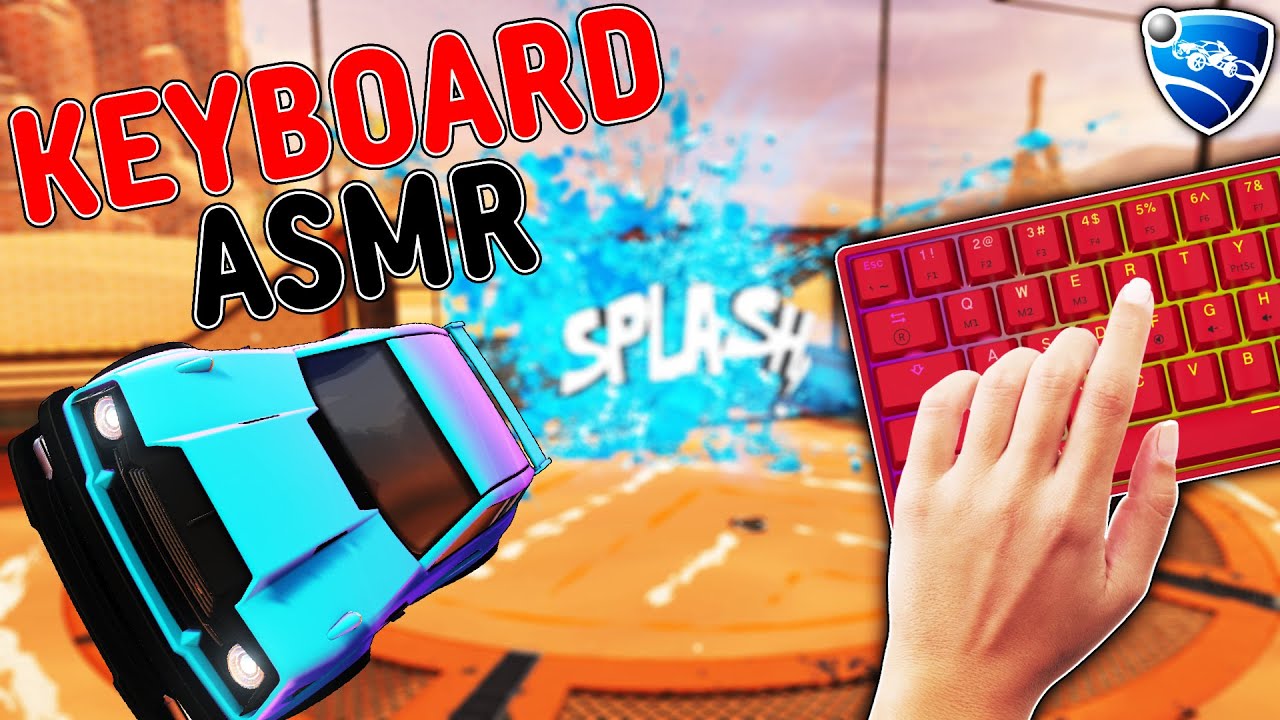 ASMR Gaming - Rocket League Competitive 1's 😴 Relaxing Mechanical Keyboard Sounds │no talking