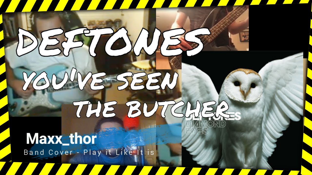 Deftones - You've Seen The Butcher - (Rhythm Guitar Cover | Play It Like the Record)