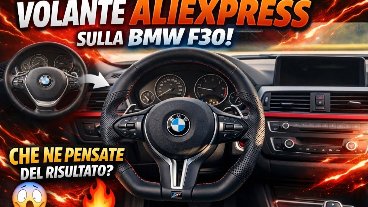 BMW F30: montaggio volante M AliExpress | Da originale a sportivo! 