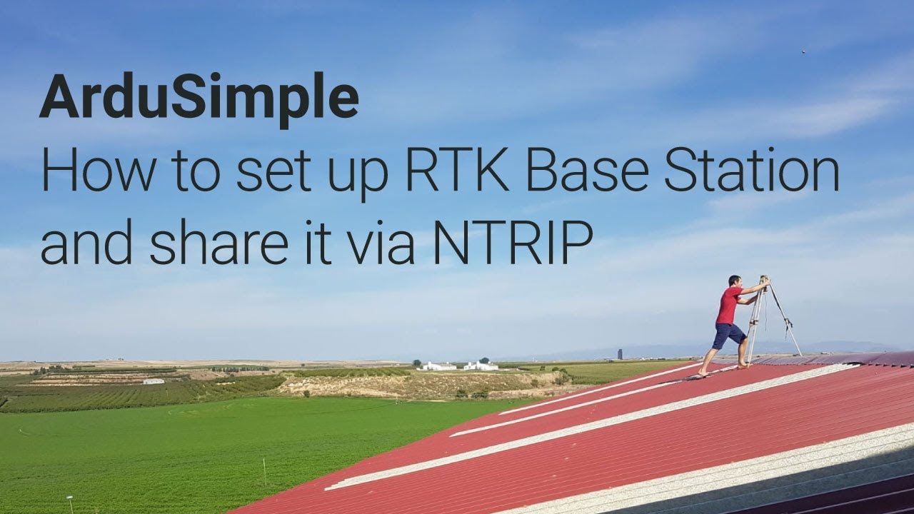 How to set up RTK Base Station (Septentrio Mosaic-X5) and share corrections via NTRIP service