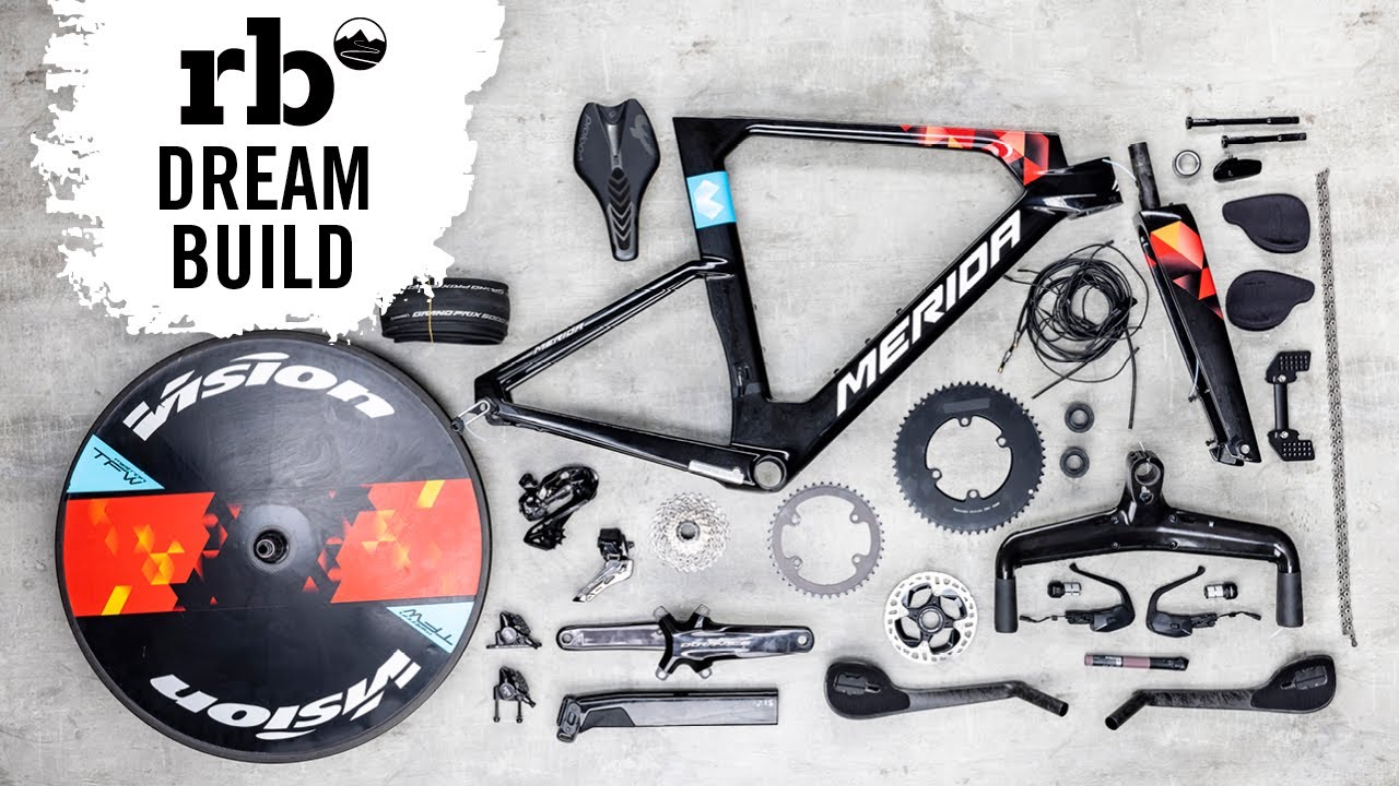 Merida Time Warp TT, New 2023, Tour de France Time Trail Bike, Team Bahrain Victorious,