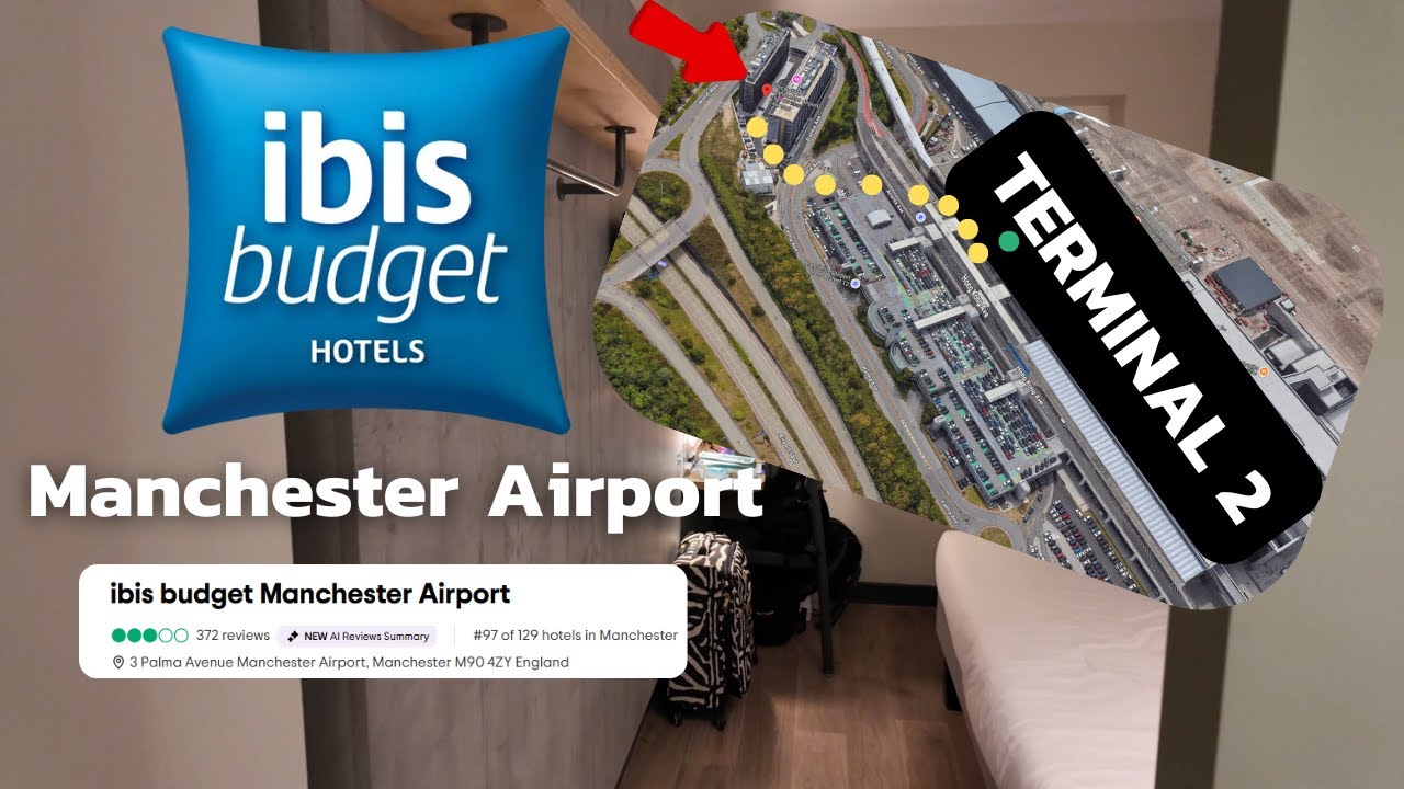 Я остановился в отеле Ibis Budget Manchester Airport...