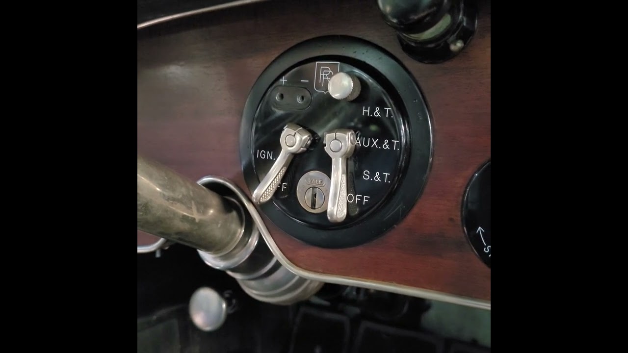 Rolls-Royce Springfield Phantom 1 cold starting