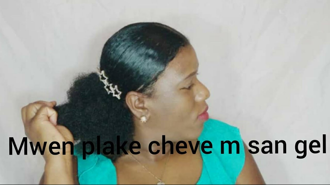 COMMENT PLAQUER SES CHEVEUX SANS GEL