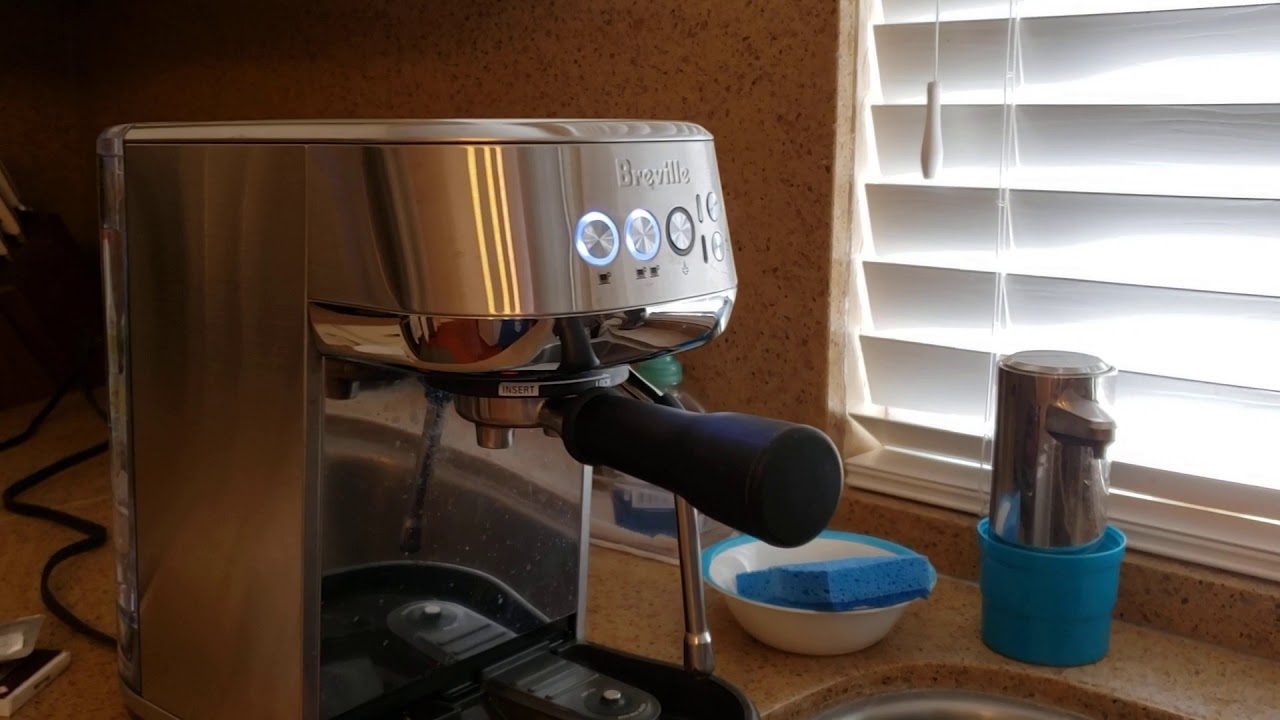 Breville bambino plus cleaning mode