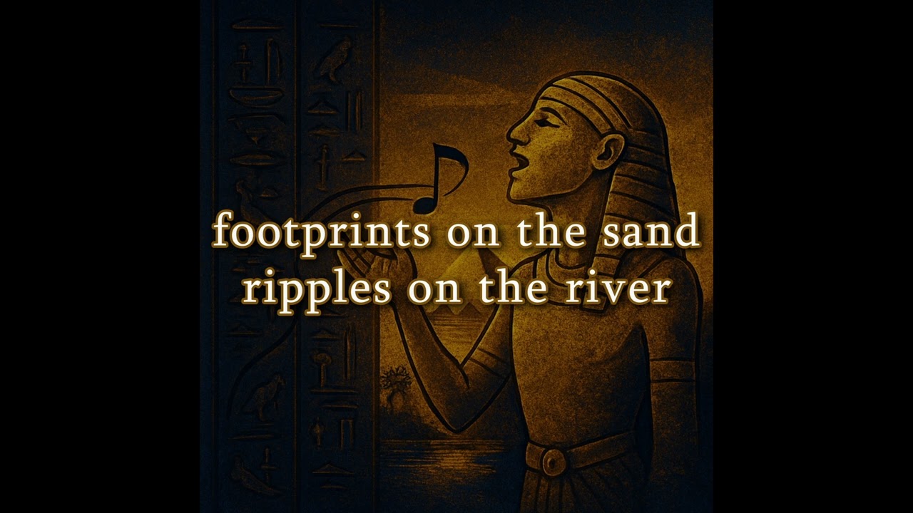 🎤 Footprints on the Sand - Instrumental | The Prince of Egypt | Karaoke + Lyrics 🎶