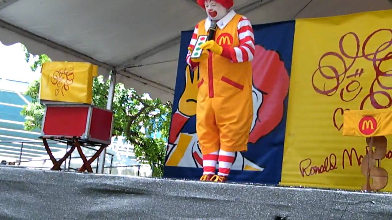Ronald McDonald's Show in Children's Festival - Part 2