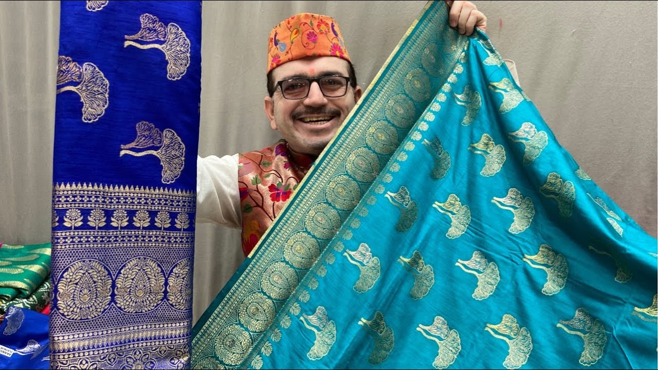 Dola Saree| Moga Silk | Bana Silk Sarees | Raw Silk Sarees | Kasturi Paithani live