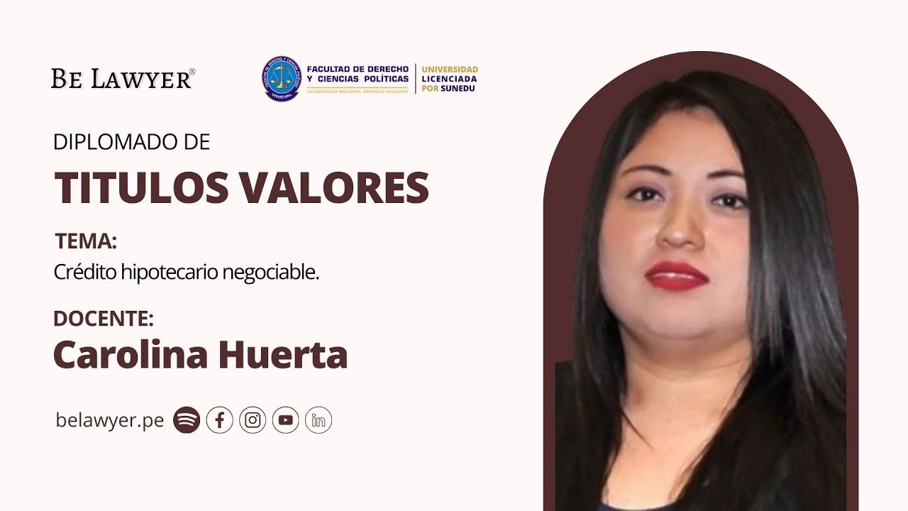 15. Crédito Hipotecario Negociable | Be Lawyer