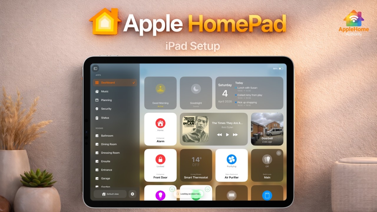 Apple HomePad &mdash; Создайте собственную выделенную панель управления Apple Home.