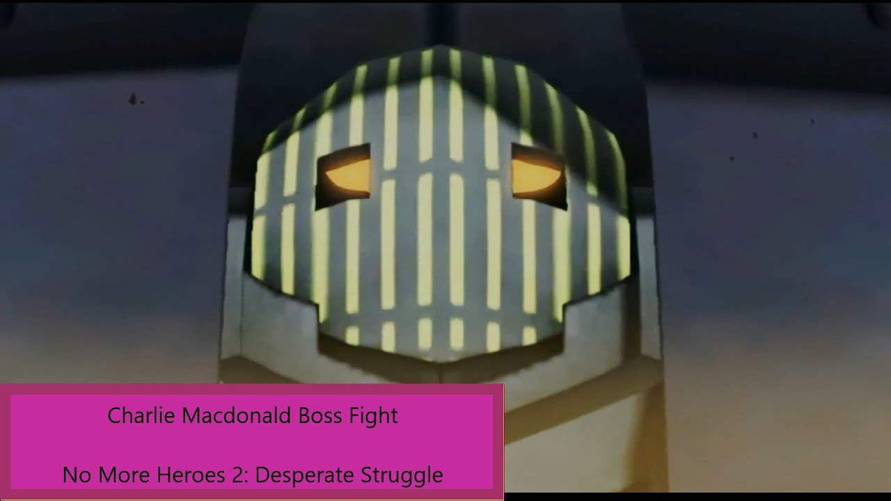 Charlie Macdonald Boss Fight - No More Heroes 2: Desperate Struggle