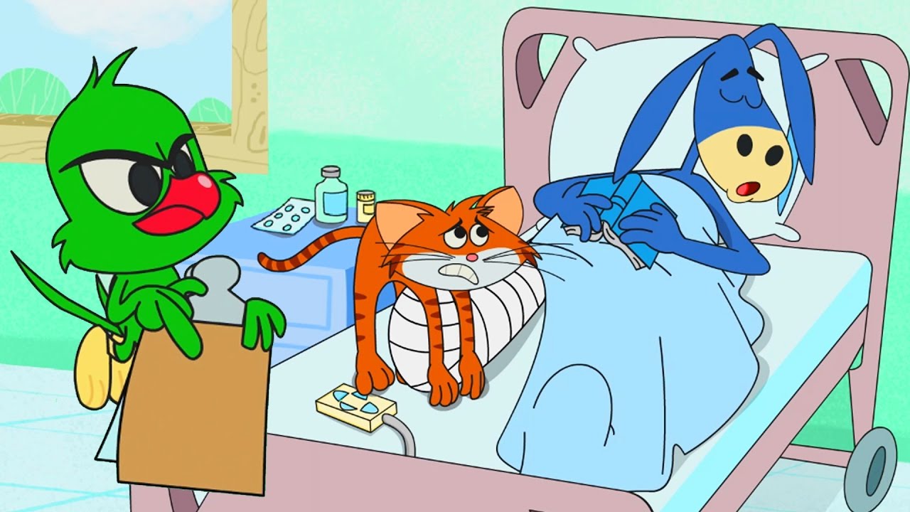 Kedi ve Papağancık |Arkadaşım Eşeko Hastanede| Çocuk Çizgi Filmleri | Chotoonz TV Türkçe Çizgi Film