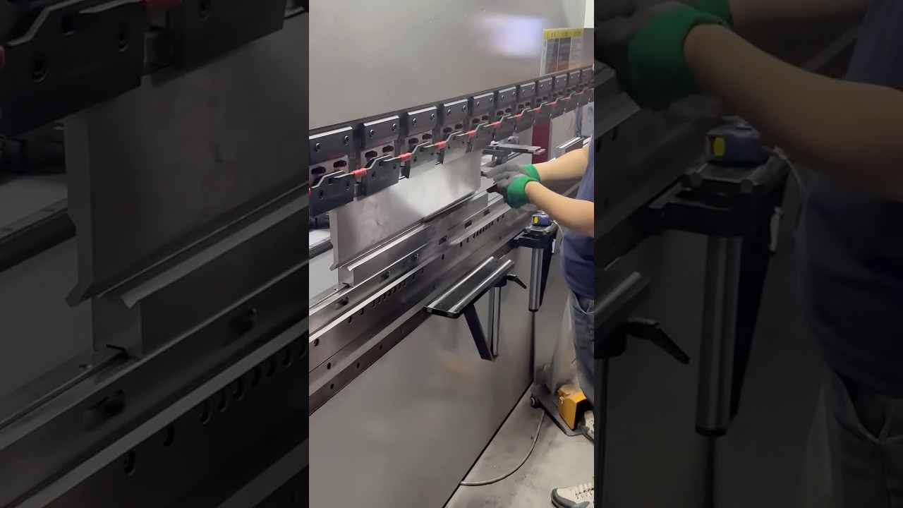#precise #bending Bending machine works with high efficiency and the finished products fit perfectly