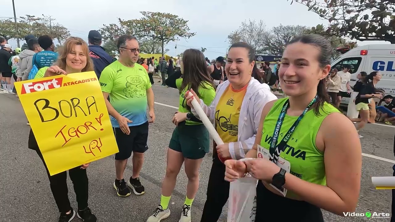 Maratona Internacional de Floripa 2025 | Equipe Vidativa