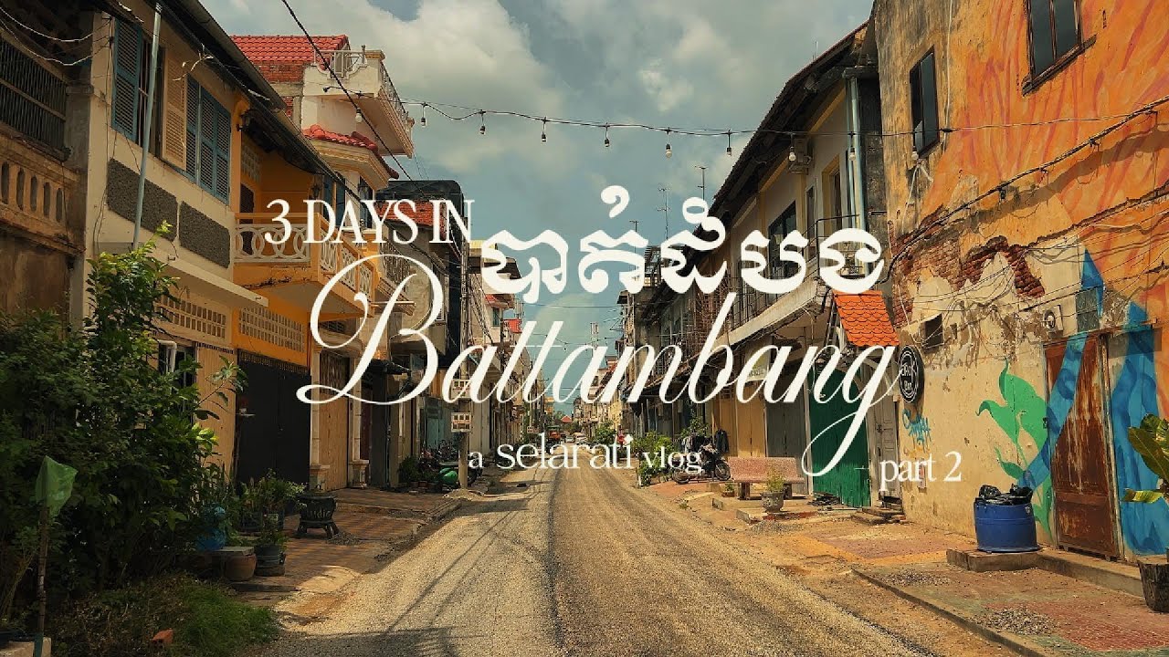 3 Days in Battambang Vlog 🇰🇭 Part 2: Mi Kola, Phnom Sampov & The Killing Caves