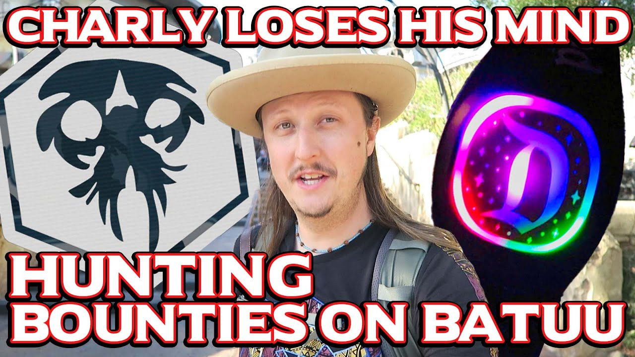 Charly Loses His Mind Hunting Bounties on Batuu at Disneyland