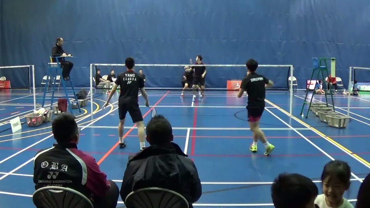 Jane12, 2019 Quebec Elite Jr Final Brian Yang/Jonathan Shou Zheng Chien vs  Alexander Bianchini