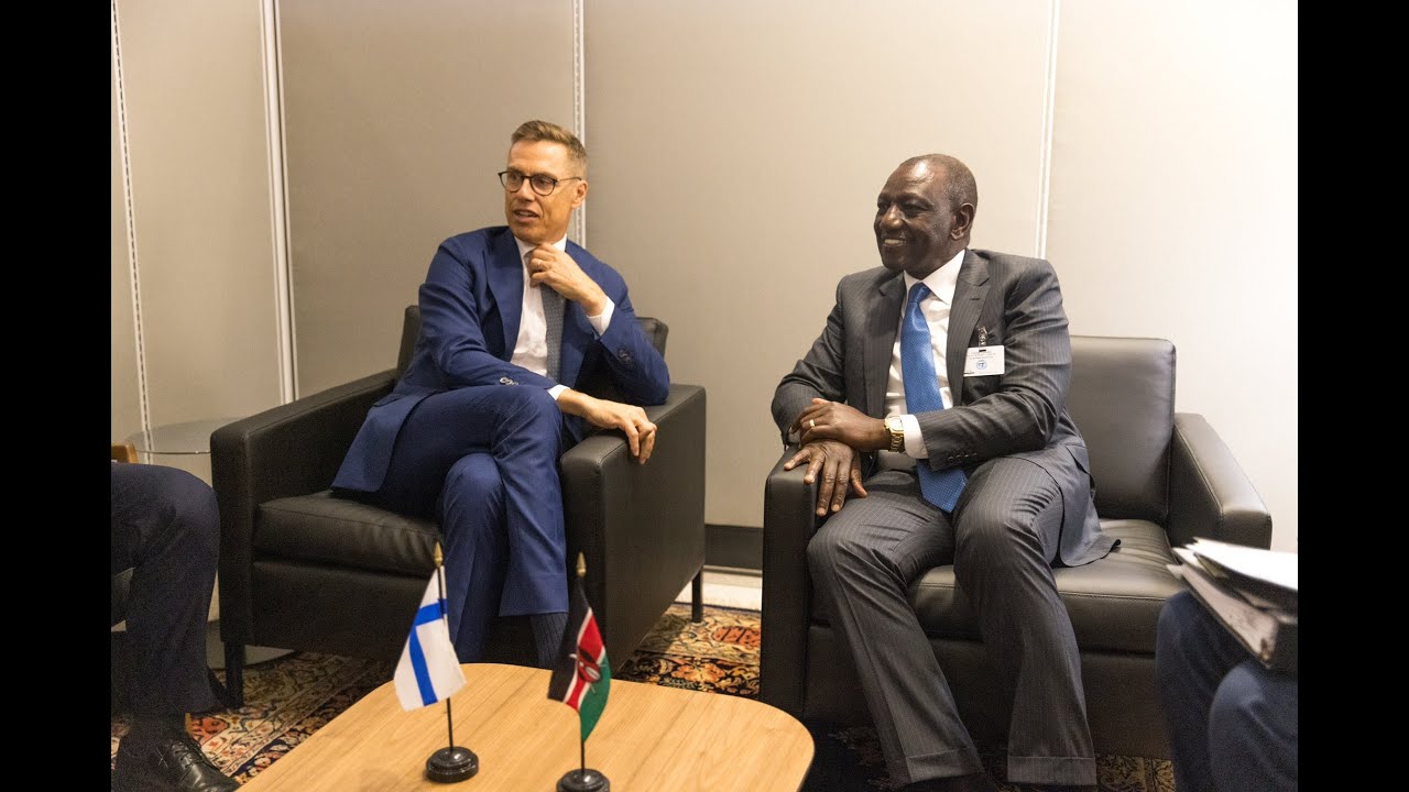 President Ruto receives President Alexander Stubb of Finland at State House for a State Visit