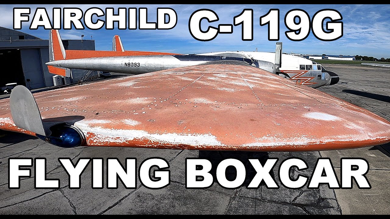 FAIRCHILD C-119G FLYING BOXCAR at Hagerstown Aviation Museum | Hagerstown Regional Airport, MD