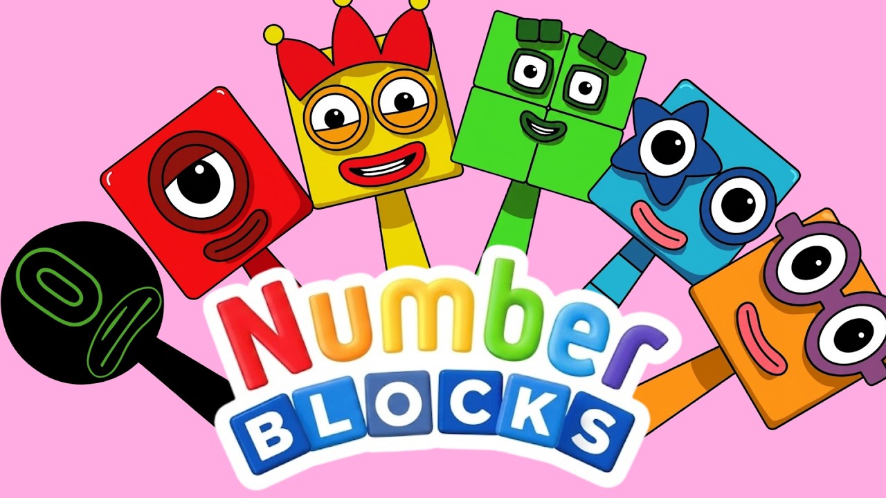 Sprunki OC All NumberBlocks (ZERO ~ FIVE) | All Phase 1 to Phase 2