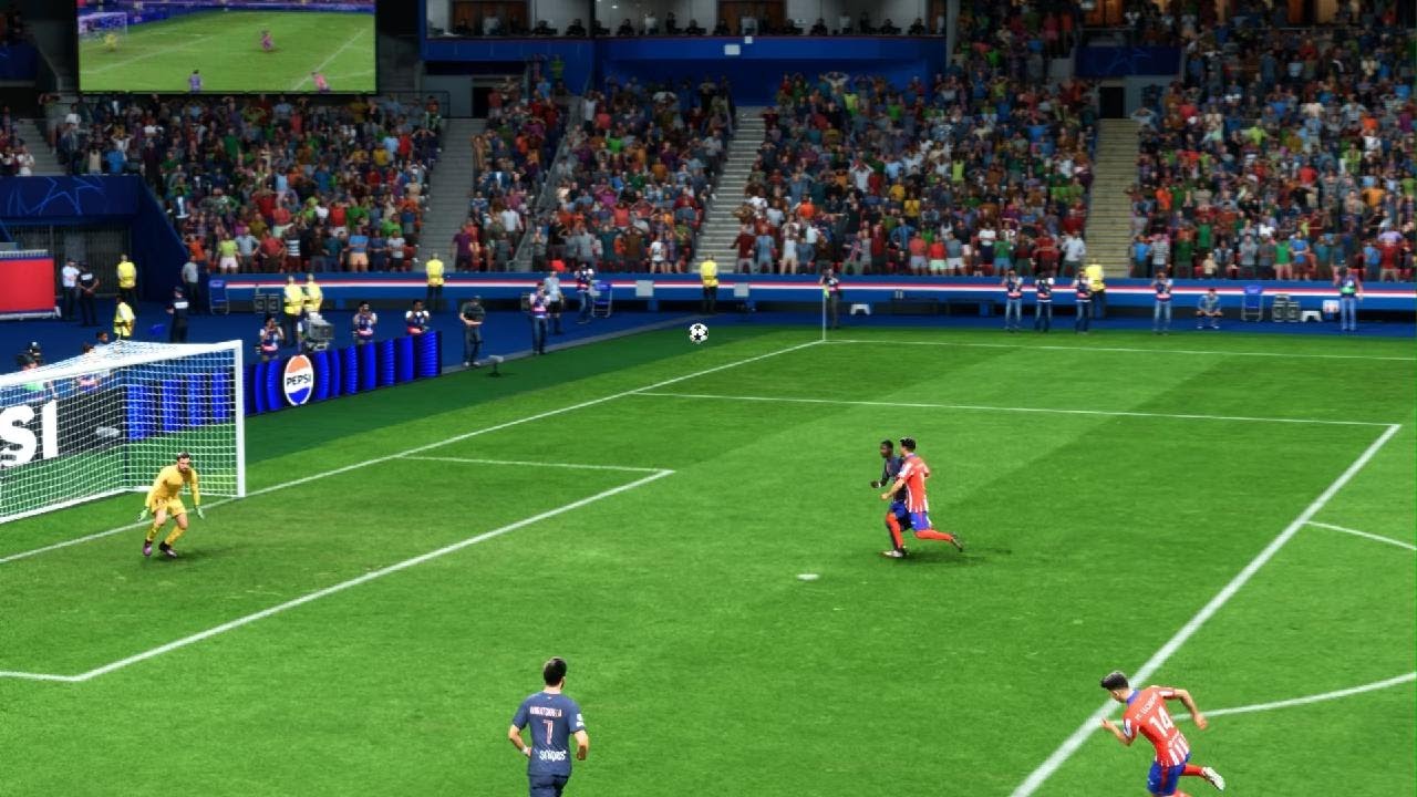 EA SPORTS FC 25 UEFA CHAMPIONS LEAGUE | LEAGUE PHASE | MATCHDAY # 6  PSG VS ATHLETICO MADRID