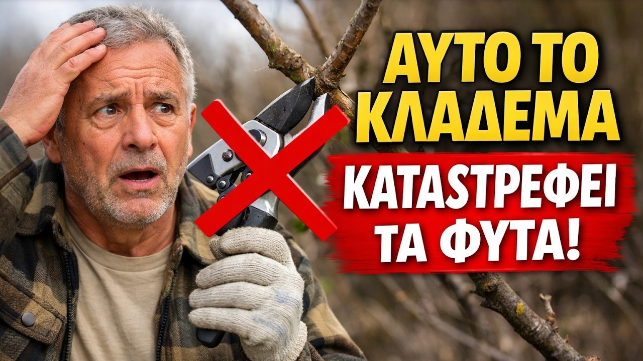 Κλάδεμα Μαρτίου: Τα 7 Λάθη που Καταστρέφουν τα Φυτά σας (Και πώς να τα αποφύγετε!)